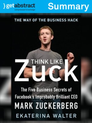 cover image of Think Like Zuck (Summary)